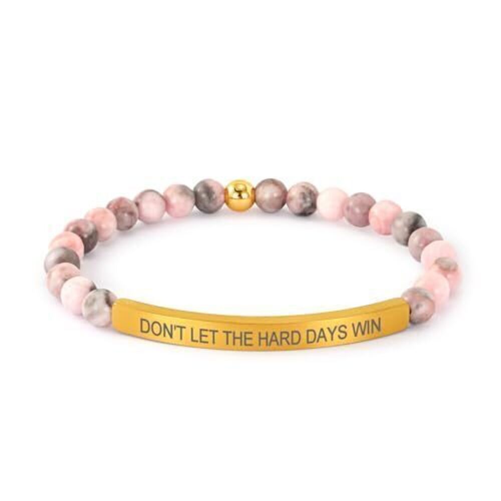 7194 Inspirational Bracelets ,18K Gold Plated Christian Bible Verse Faith